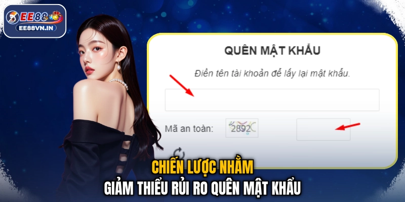 Lấy Lại Mật Khẩu EE88 - Hướng Dẫn Quy Trình Từ A - Z 4 Chiến lược nhằm giảm thiểu rủi ro quên mật khẩu