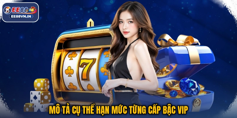 Mô tả cụ thể hạn mức từng cấp bậc VIP