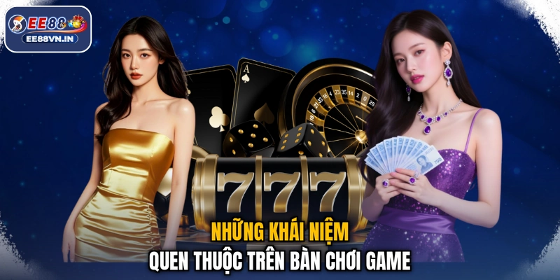 Những khái niệm quen thuộc trên bàn chơi game